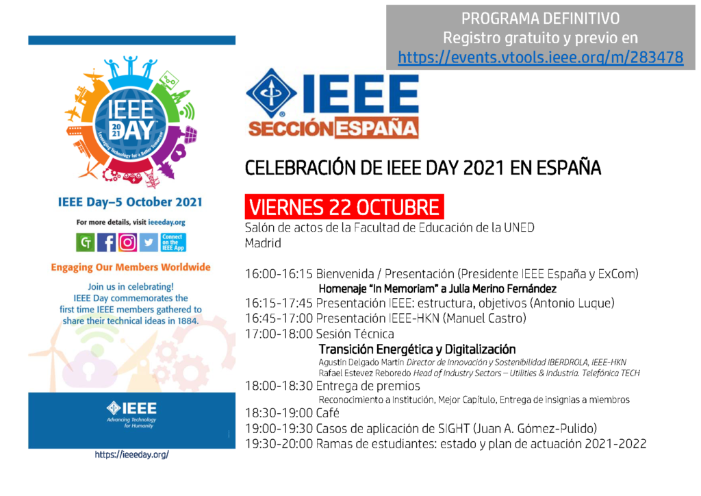 Programa IEEEday 2021